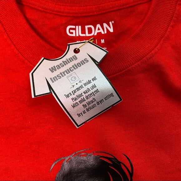 Messy Bun Autism Awareness Red Tee Medium - Picture 6 of 8